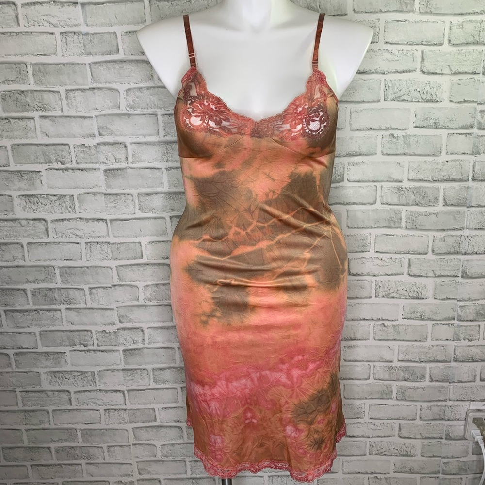 UO Urban Renewal Tie-Dye Slip Dress